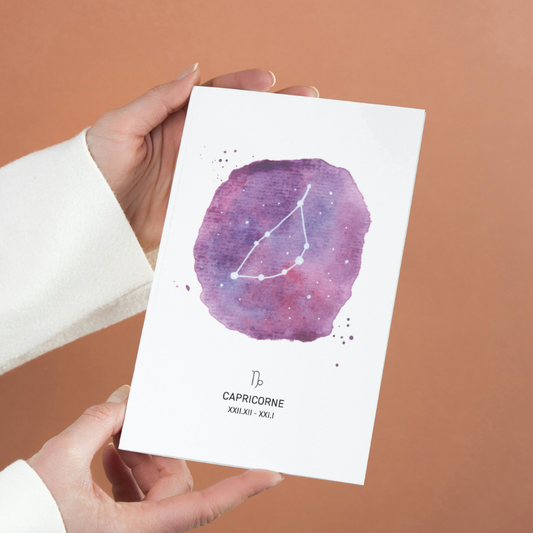 Affiche signe astrologique - CAPRICORNE