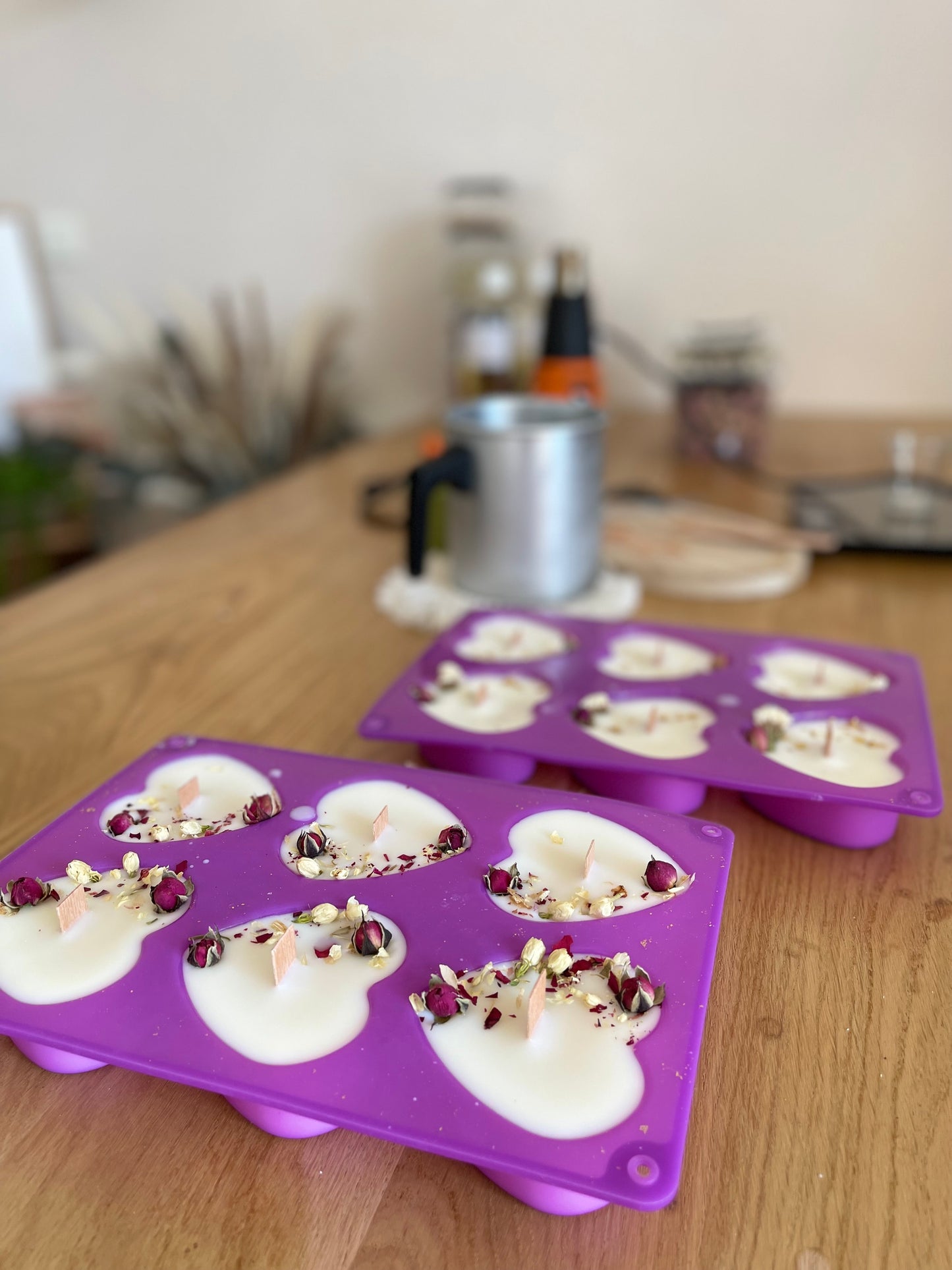 Bougie Cœur - senteur Doux rêves