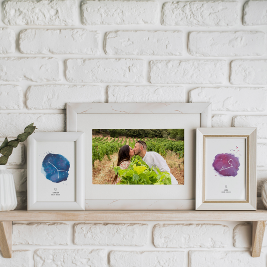 Affiche signe astrologique - LION