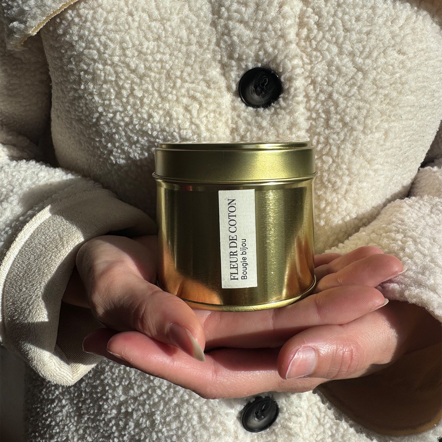 Bougie-Bijou Fleur de coton Édition limitée