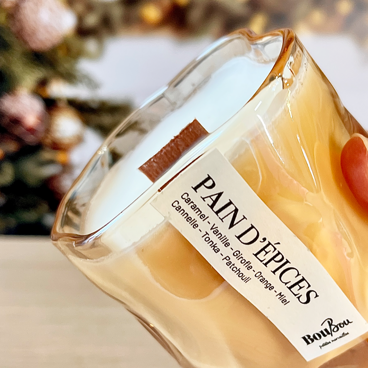 Bougie parfumée "Pain dépices"