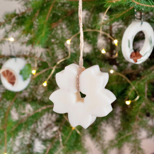 Coffret de 6 boules de noël parfumées - senteurs sapin de noël & pain d'épices