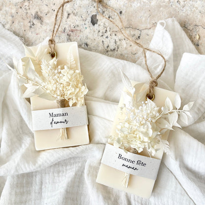 Carte parfumée à message personnalisé