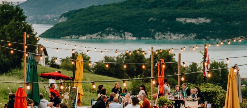 Atelier bougie vue lac