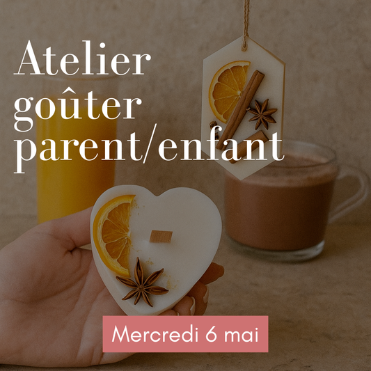 ATELIER BOUGIE PARENT-ENFANT à Annecy - Mercredi 6 mai