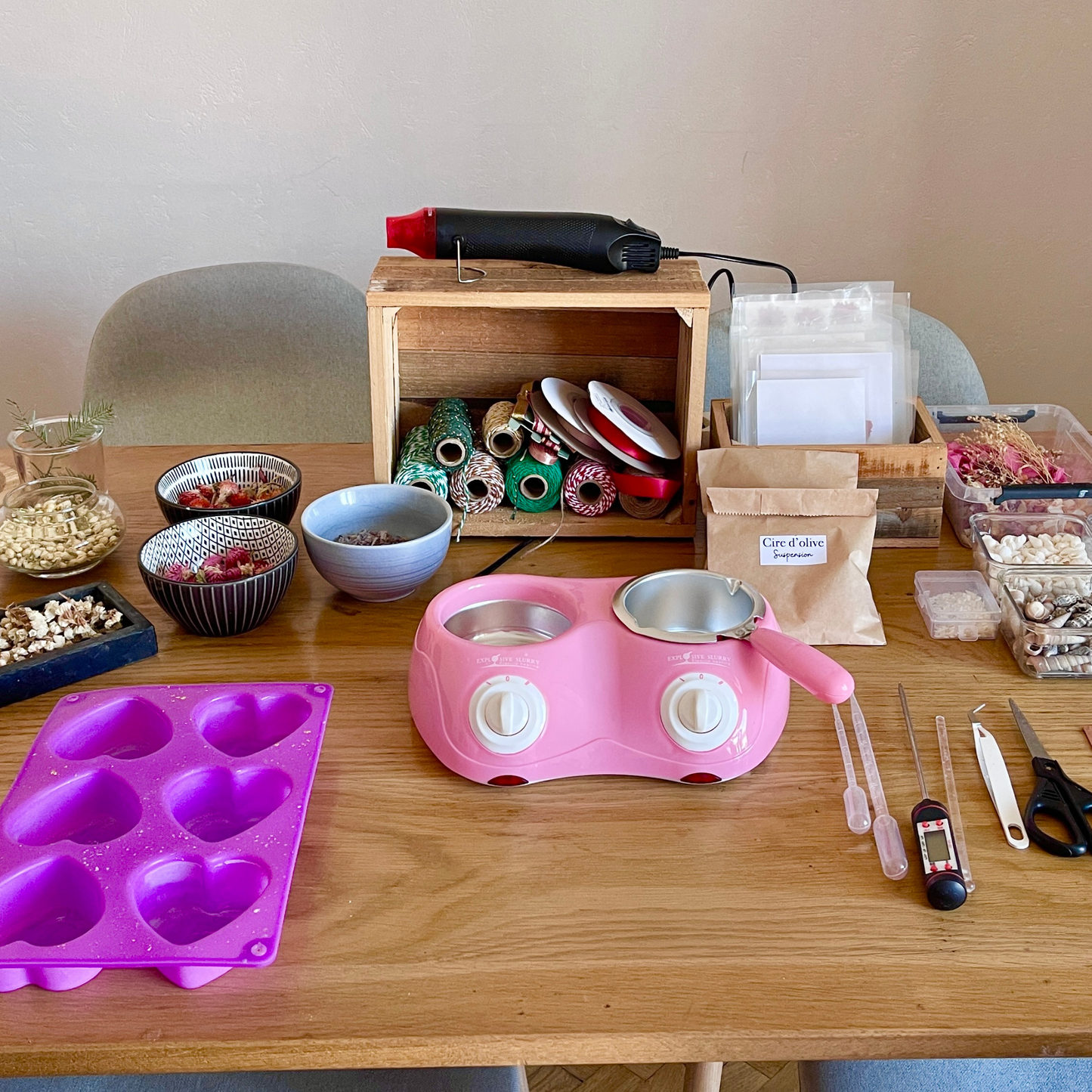 Atelier bougie parent-enfant - samedi 24 janvier - Annecy