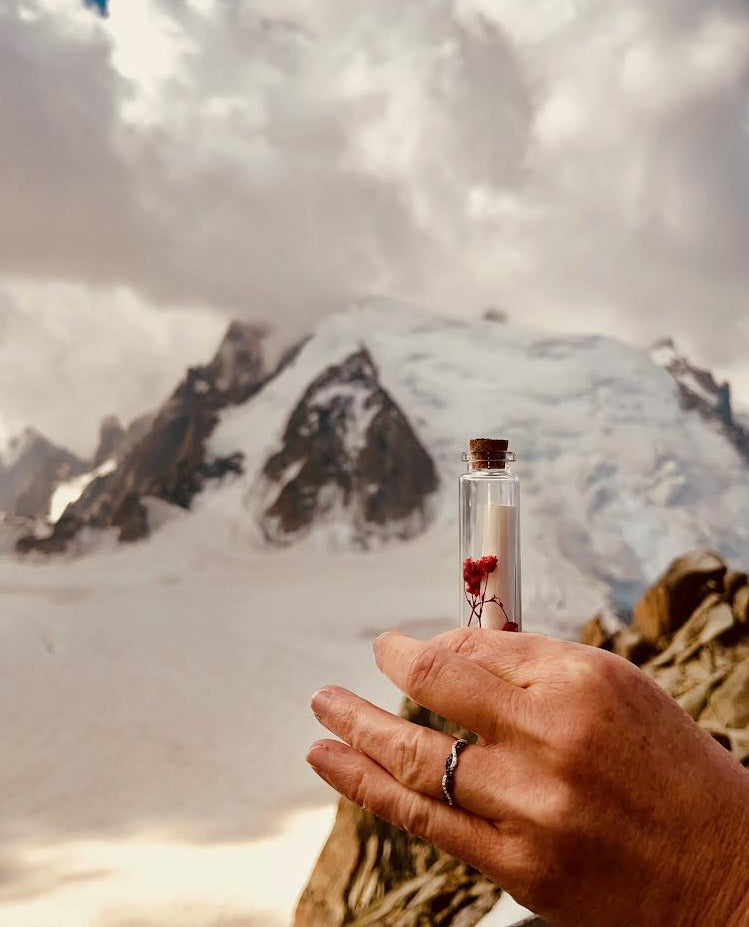 Fiole Messagère – Annonce & Message Personnalisé