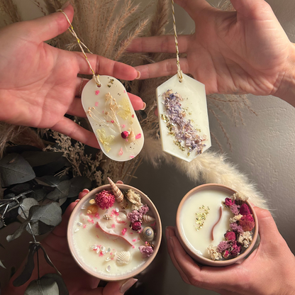 Carte cadeau - Atelier Apéro Bougie & Suspension parfumée – Annecy