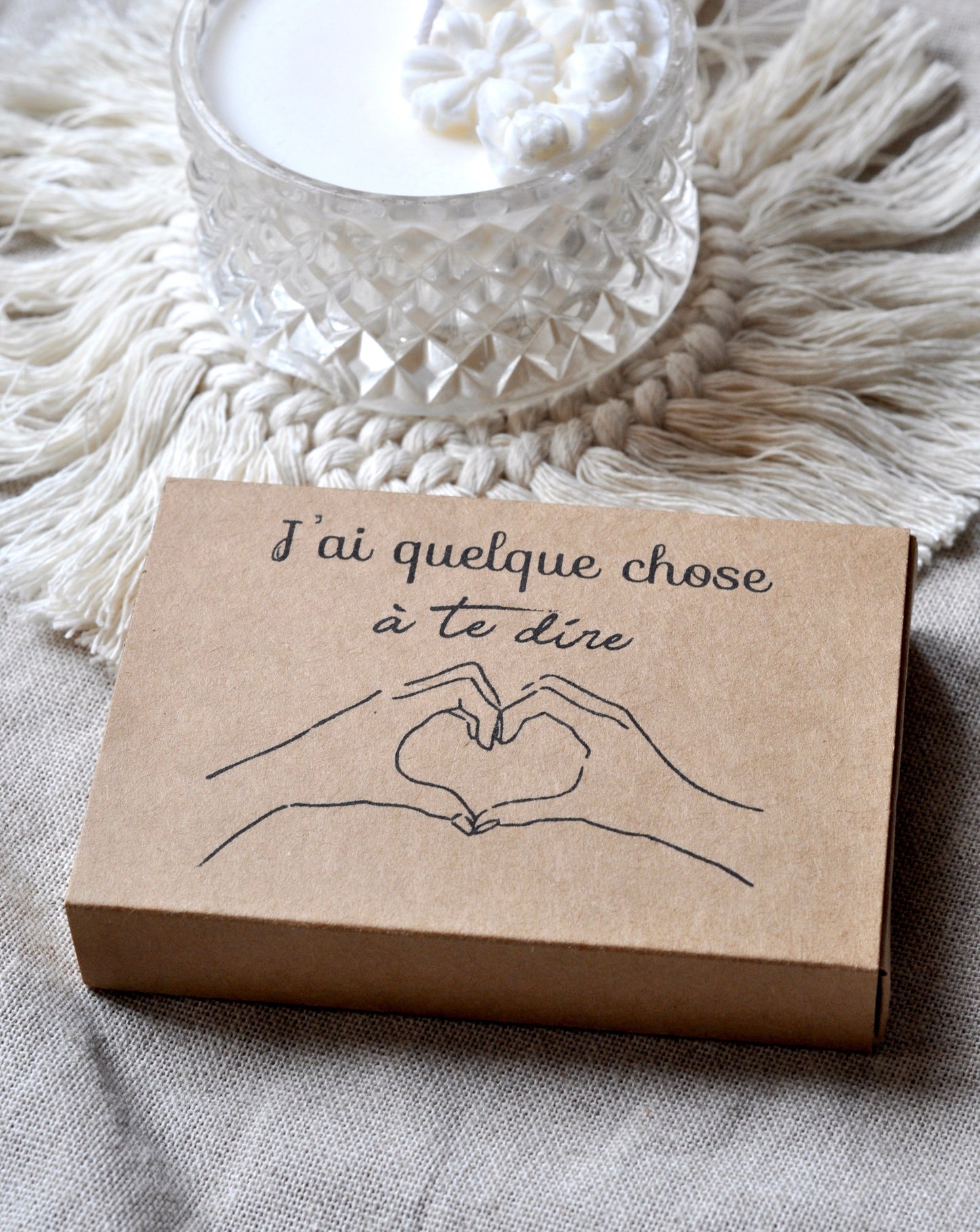 Fiole Messagère – Annonce & Message Personnalisé