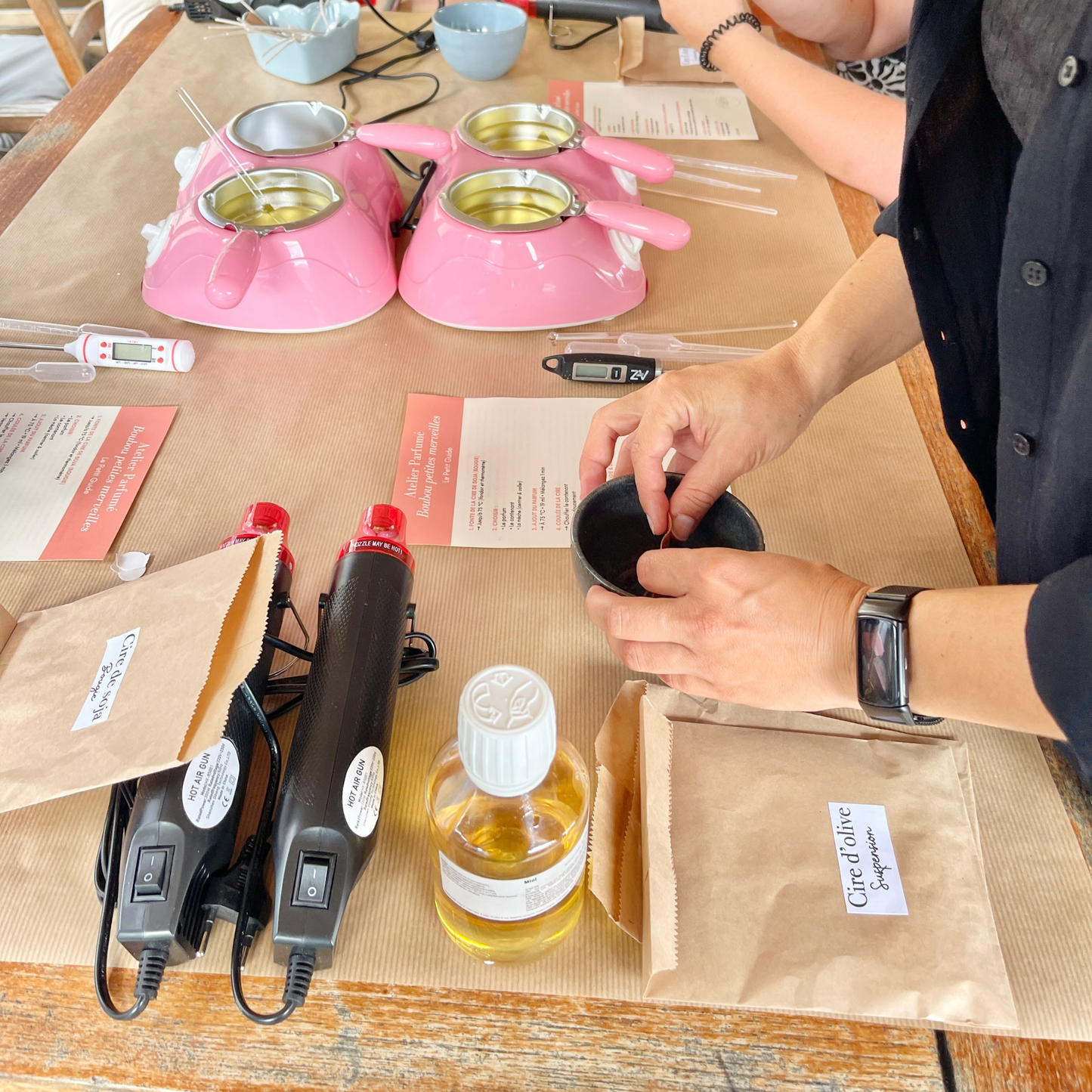 Atelier bougie et suspension parfumée - Vendredi 9 janvier - Annecy