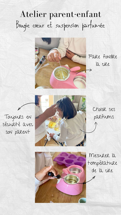 Carte cadeau - Atelier Parent–Enfant Bougies –  Annecy