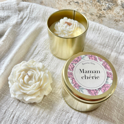 Bougie parfumée Bonne fête Maman chérie