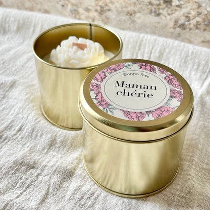 Bougie parfumée Bonne fête Maman chérie