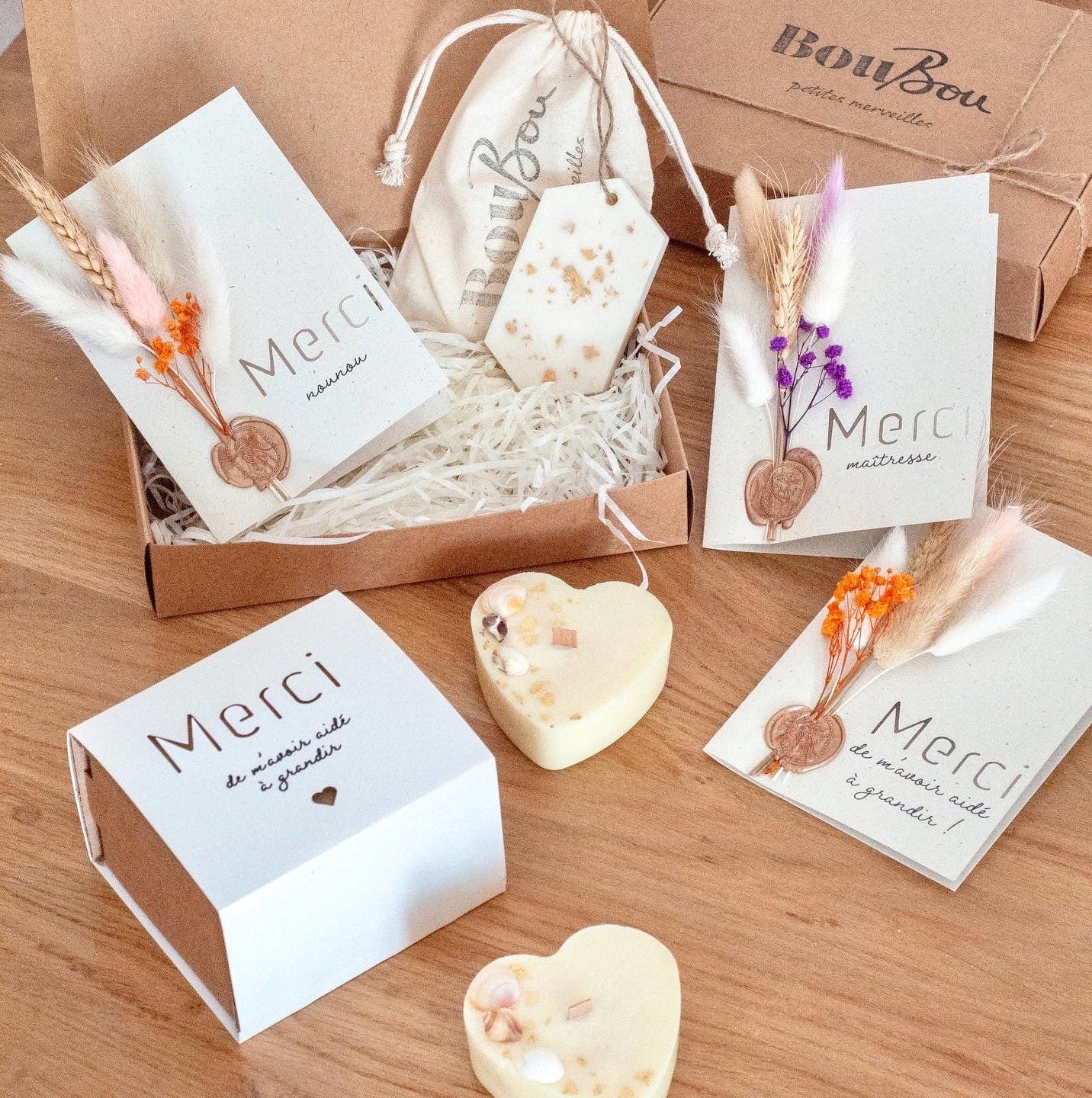 Coffret cadeau fin d'année scolaire