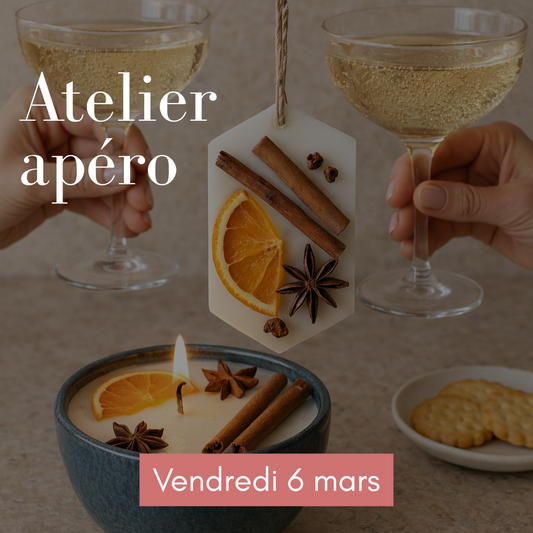 ATELIER BOUGIE & SUSPENSION PARFUMÉE à Annecy - Vendredi 6 mars