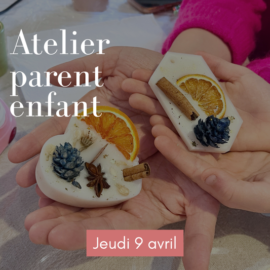 ATELIER BOUGIE PARENT-ENFANT à Annecy - Jeudi 9 avril
