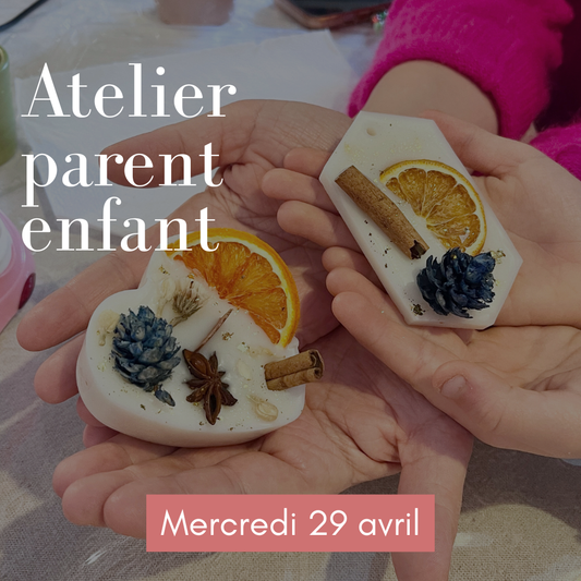 ATELIER BOUGIE PARENT-ENFANT à Annecy - Mercredi 29 avril