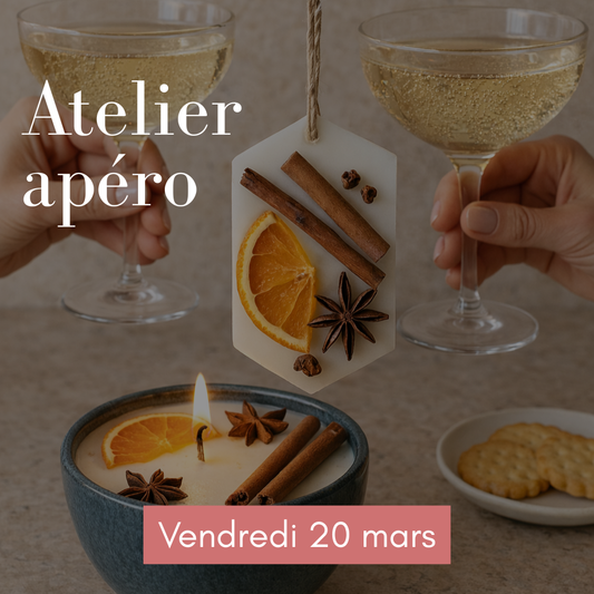 ATELIER BOUGIE & SUSPENSION PARFUMÉE à Annecy - Vendredi 2O mars