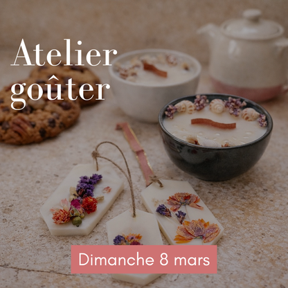 ATELIER BOUGIES & goûter à Annecy - Dim 8 mars