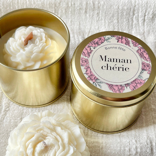 Bougie parfumée Bonne fête Maman chérie