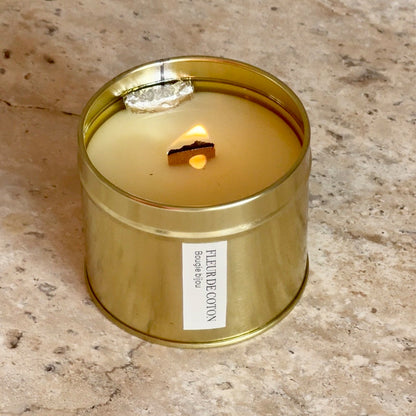 Bougie-Bijou Fleur de coton Édition limitée