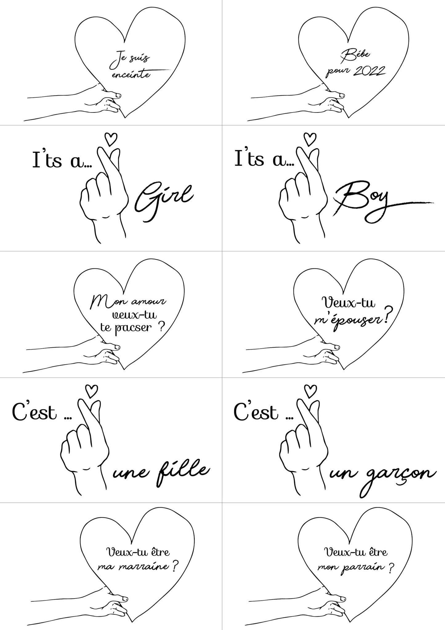 Fiole Messagère – Annonce & Message Personnalisé