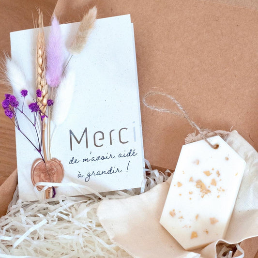 Coffret cadeau fin d'année scolaire