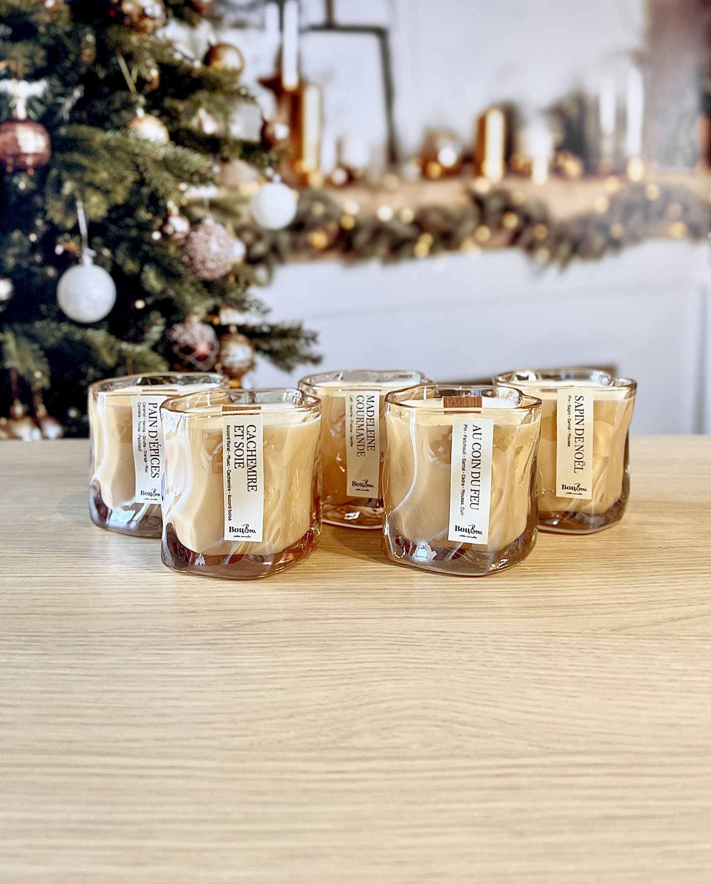 Bougie parfumée "Au coin du feu"