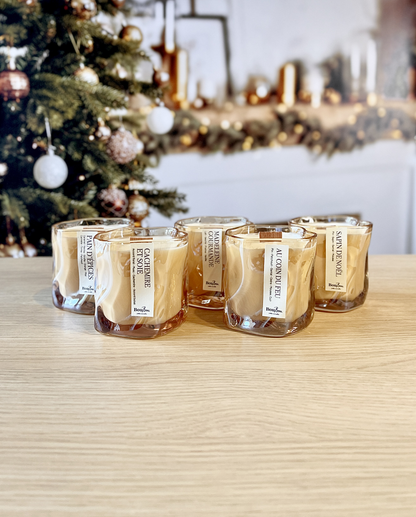 Bougie parfumée "Au coin du feu"