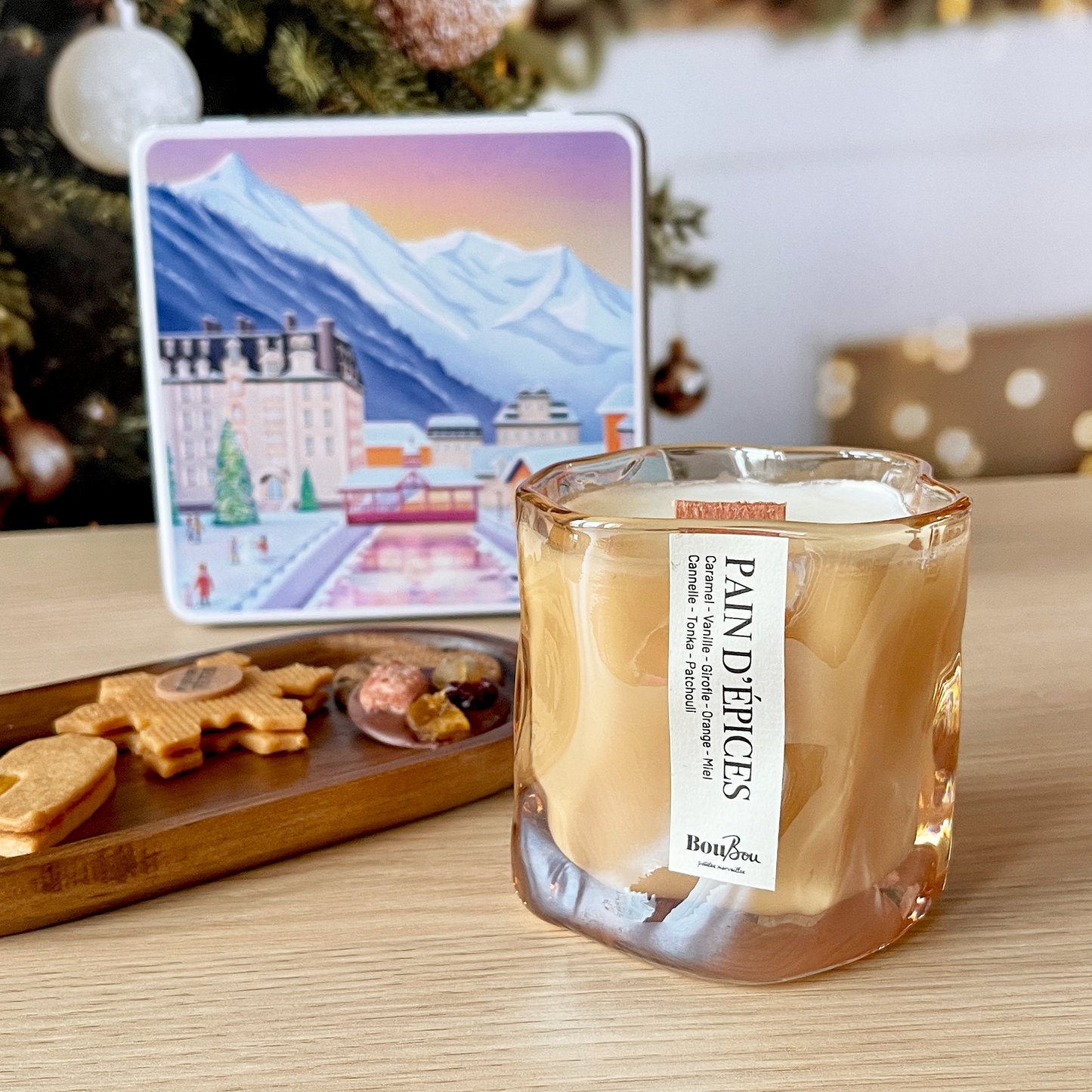 Bougie parfumée "Pain dépices"