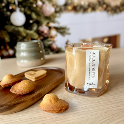 Bougie parfumée "Au coin du feu"