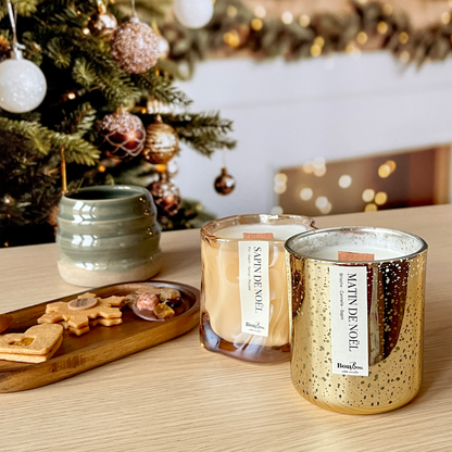 Bougie parfumée "Matin de noël"