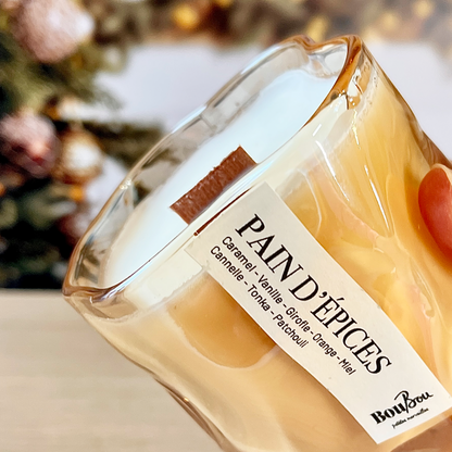 Bougie parfumée "Pain dépices"
