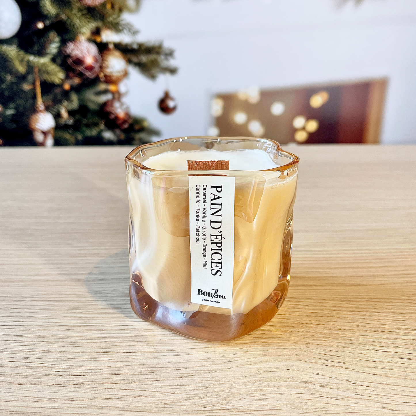 Bougie parfumée "Pain dépices"