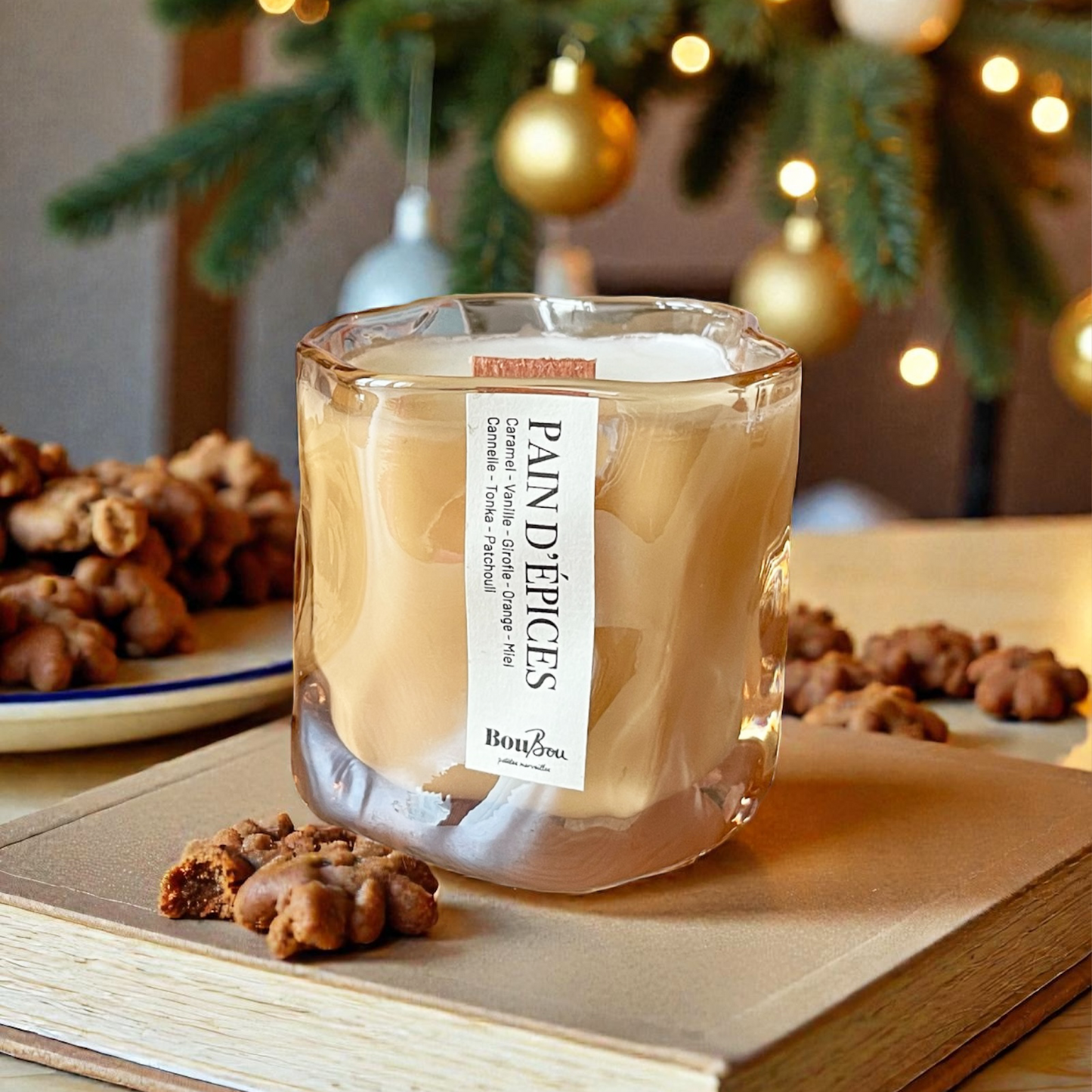 Bougie parfumée "Pain dépices"