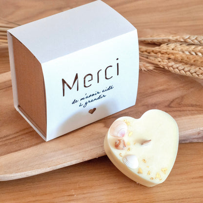 Coffret bougie « merci de m’avoir aidé à grandir »