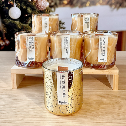 Bougie parfumée "Matin de noël"
