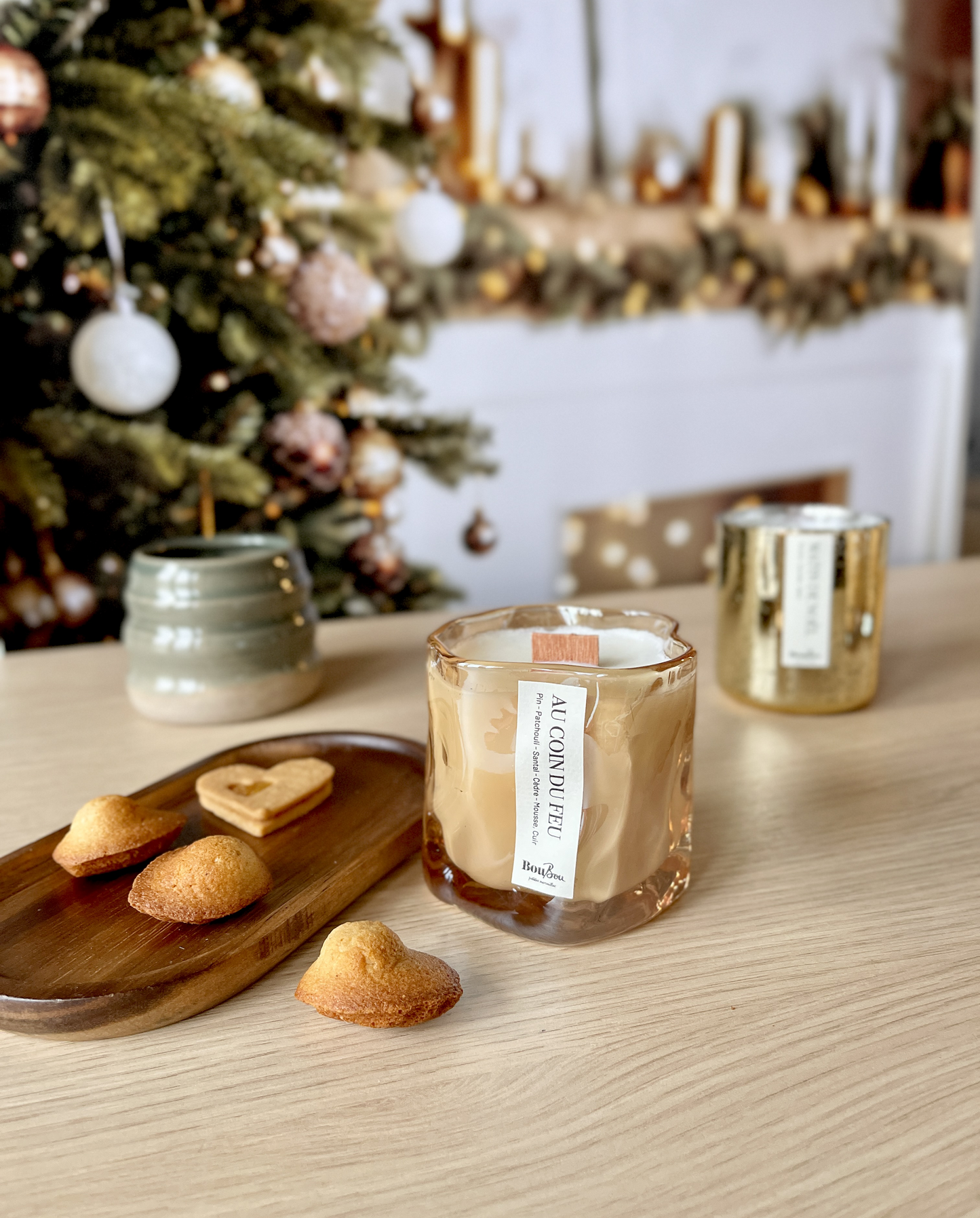 Bougie parfumée "Au coin du feu"