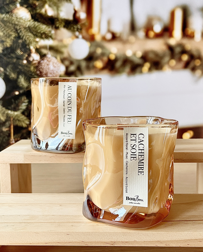 Bougie parfumée "Cachemire et soie"
